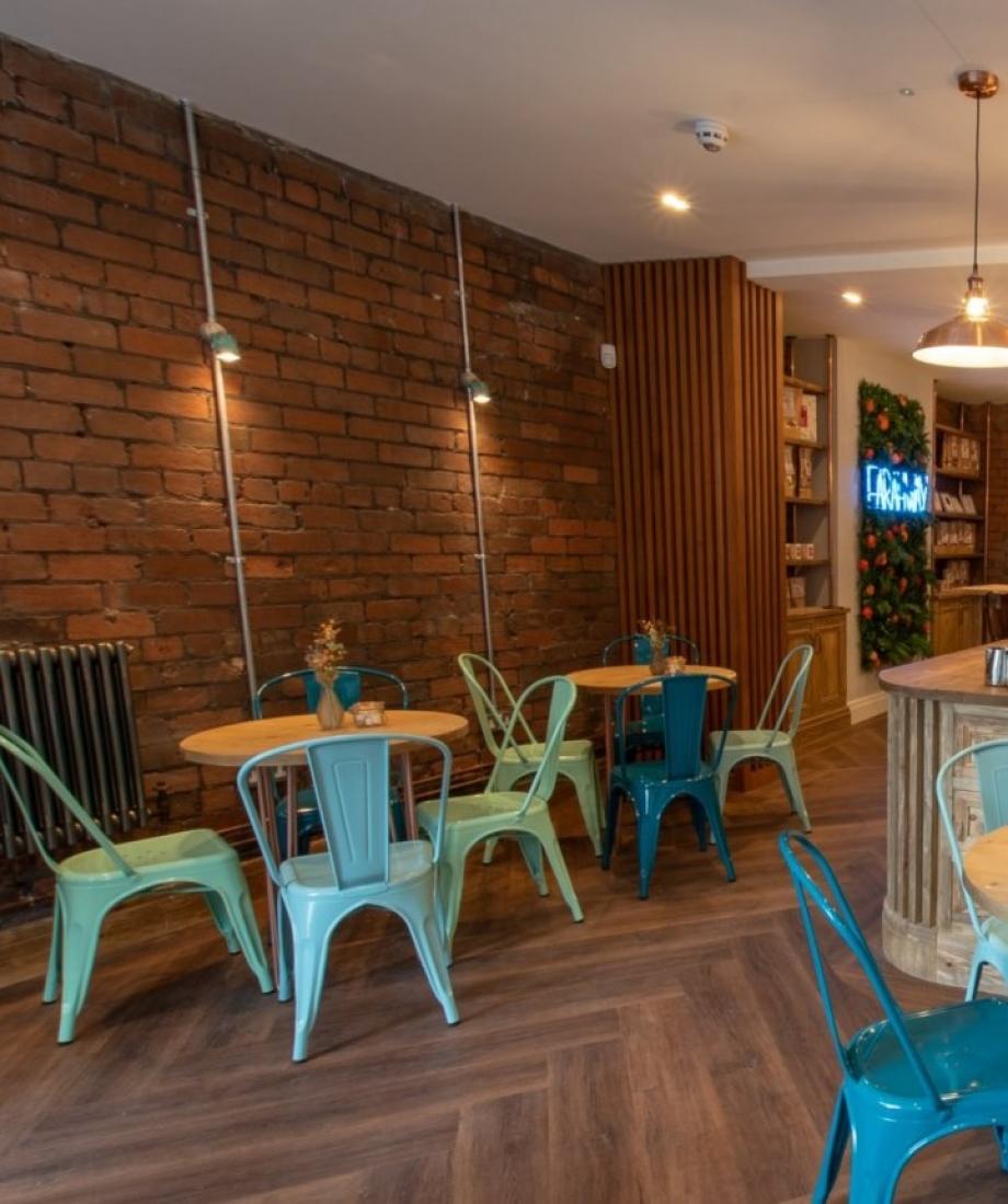 Conduit box light fitting verdigris copper adjustable spot